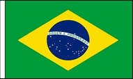 Brazil Table Flags